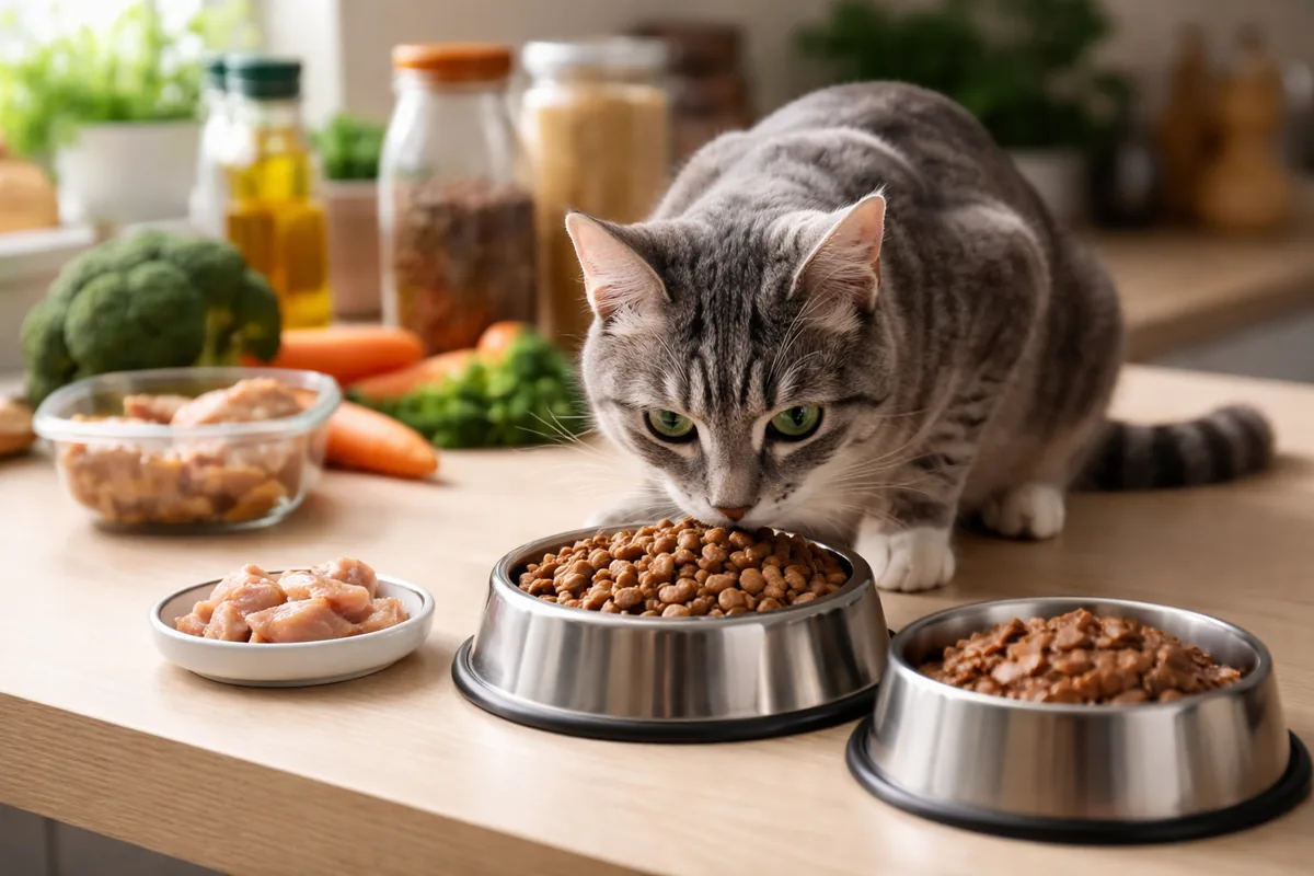 Les défis de l'alimentation des chats en période de changement