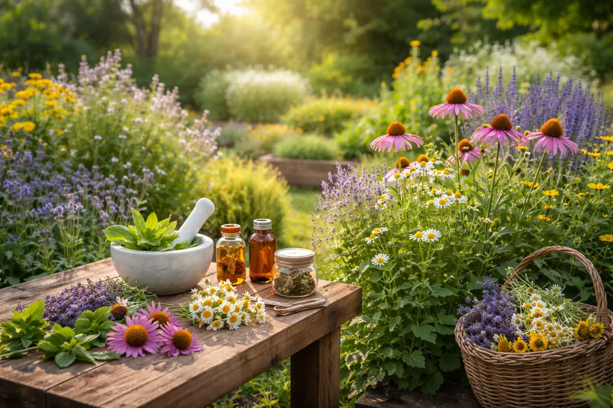 Les bienfaits de cultiver des plantes médicinales dans votre jardin