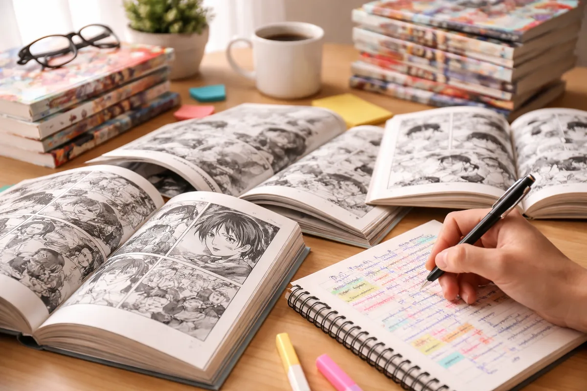 Comment analyser les thèmes et motifs récurrents dans les mangas