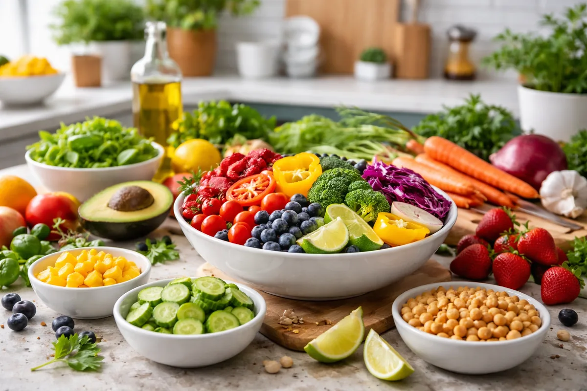 Les bienfaits d'une alimentation colorée dans votre cuisine