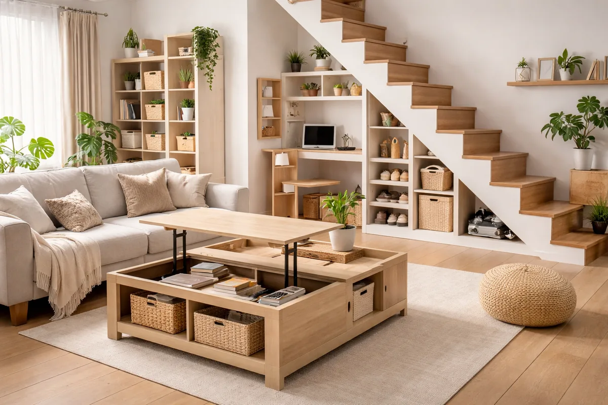 Maximiser l'espace dans votre maison : astuces pratiques