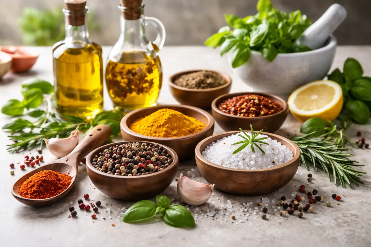 L'importance des assaisonnements pour sublimer vos plats