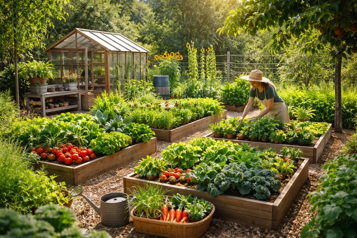 Comment créer un espace de jardinage permacole de 20 m² chez soi